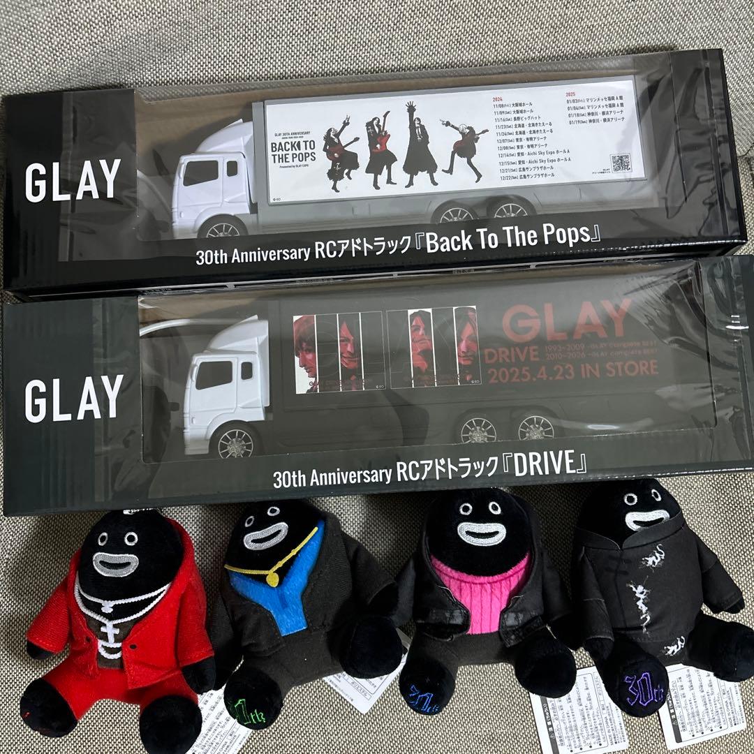 GLAY 30th Anniversary トラック&ぬいぐるみ　セット
