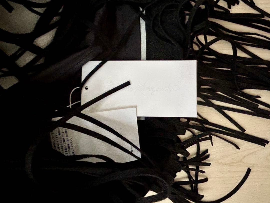 新品未使用 タグ付 Mame Kurogouchi FRINGE SKIRT 2