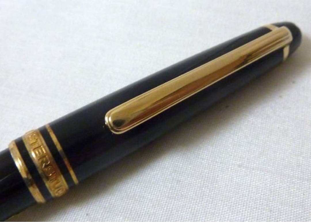 モンブラン マイスターシュテュック 144 万年筆 14K 全金ニブEF 極美品