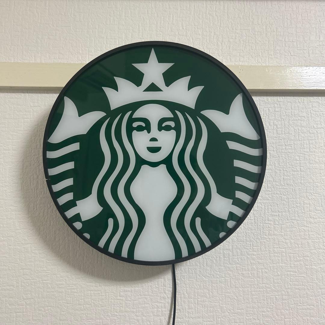 スターバックス LEDライト 円形