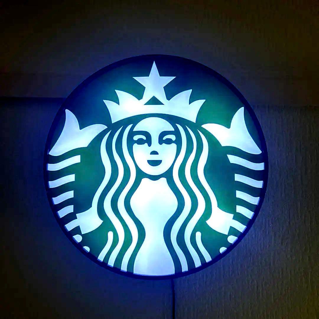 スターバックス LEDライト 円形