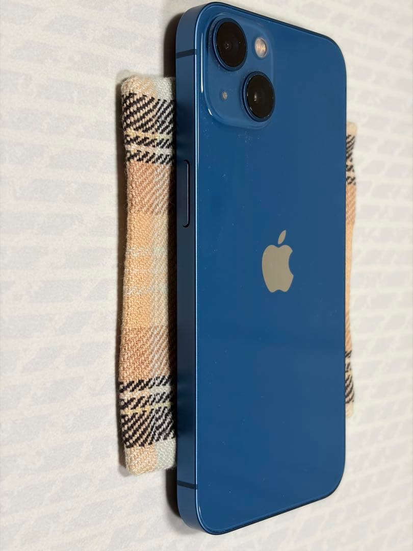 iPhone13 128G ブルー本体　箱あり　オマケ付き