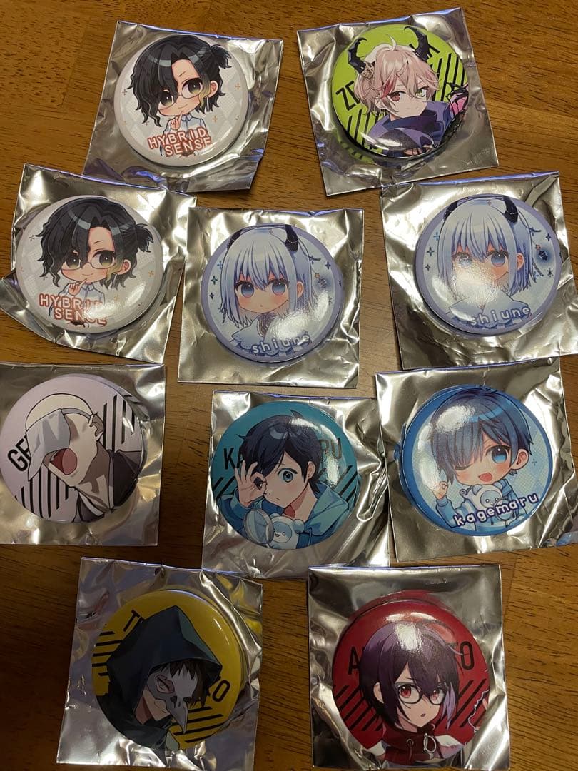 ぺぇいん青年会　缶バッジ