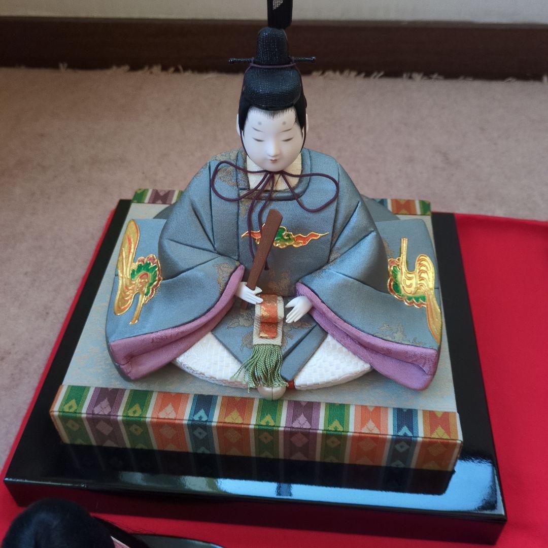 myg52 伝統的な木目込みひな人形 5体セット