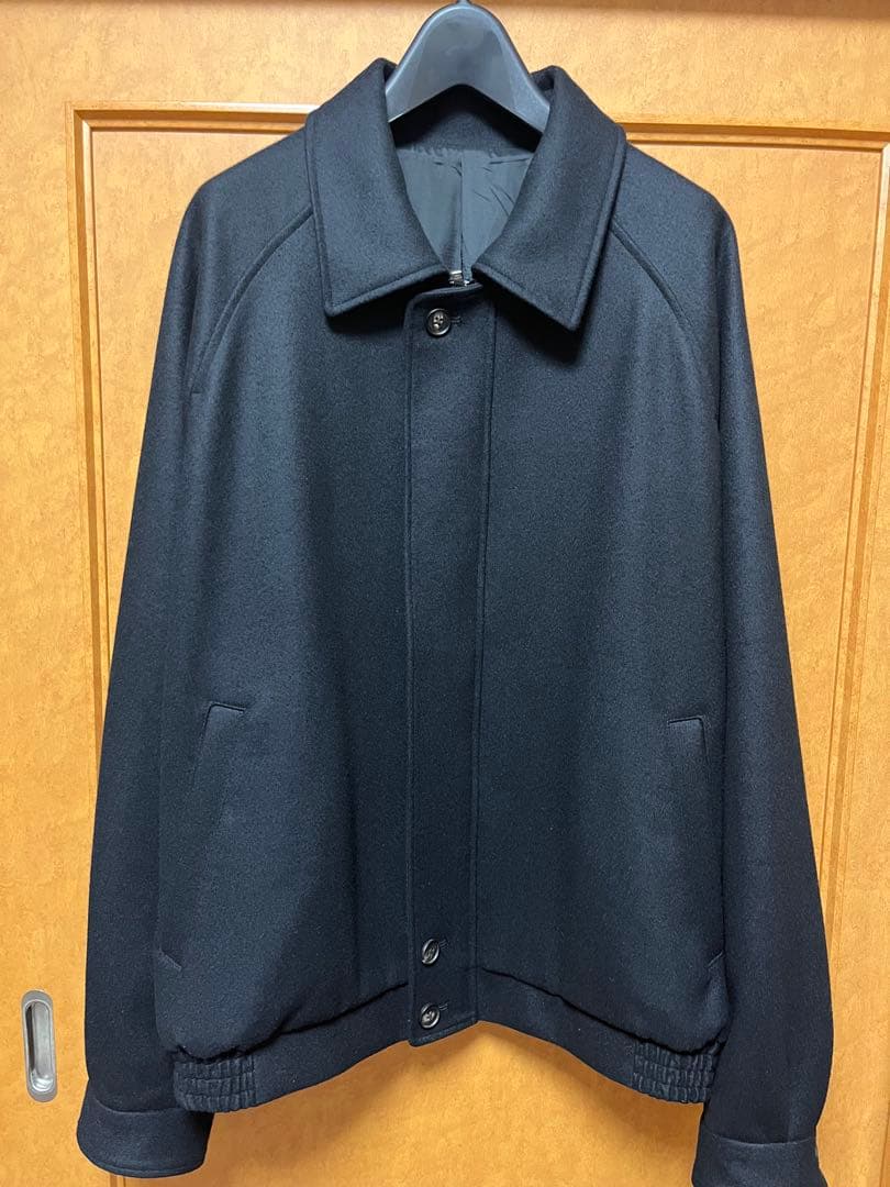 セール！ssstein MELTON HARRINGTON ZIP JACKET
