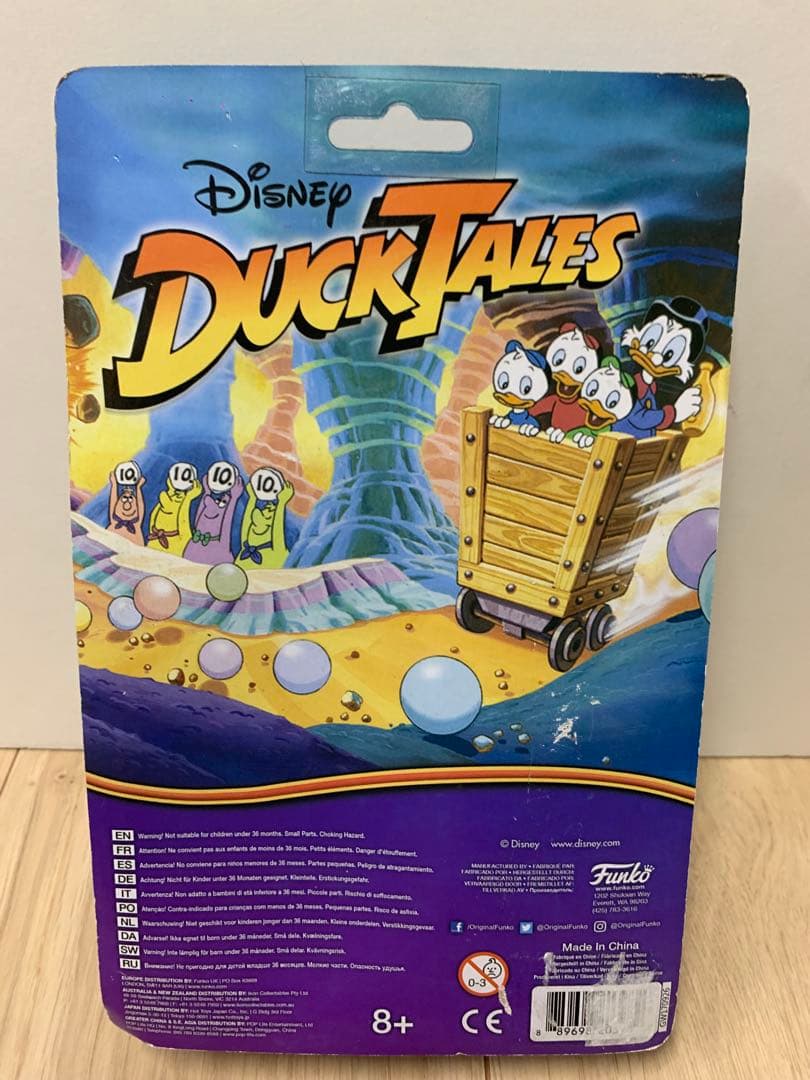 ディズニー　スクルージ・マクダックダックテールスフィギュア　funko 海外