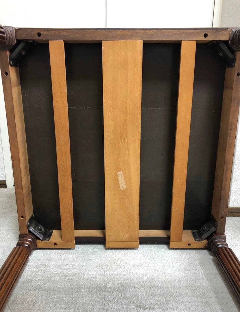 ネストテーブル　サイドテーブル　ドロップリーフ バタフライ　バラスターレッグ