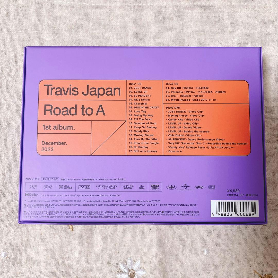 Travis Japan Road to A FC限定盤 DVD・ポーチ付き