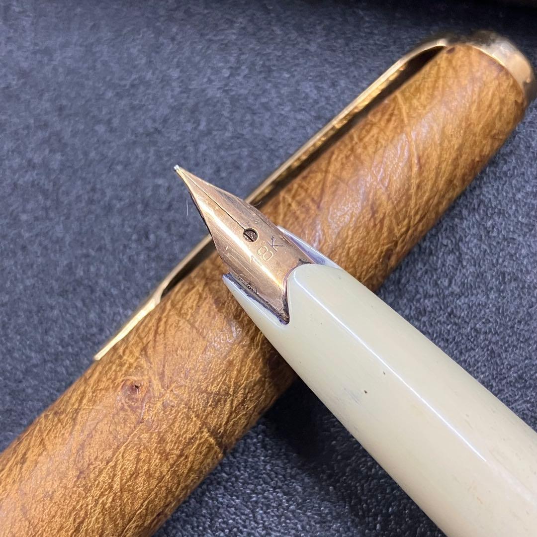 SAILOR 14K 18K 万年筆　箱　インク付き　2本まとめ