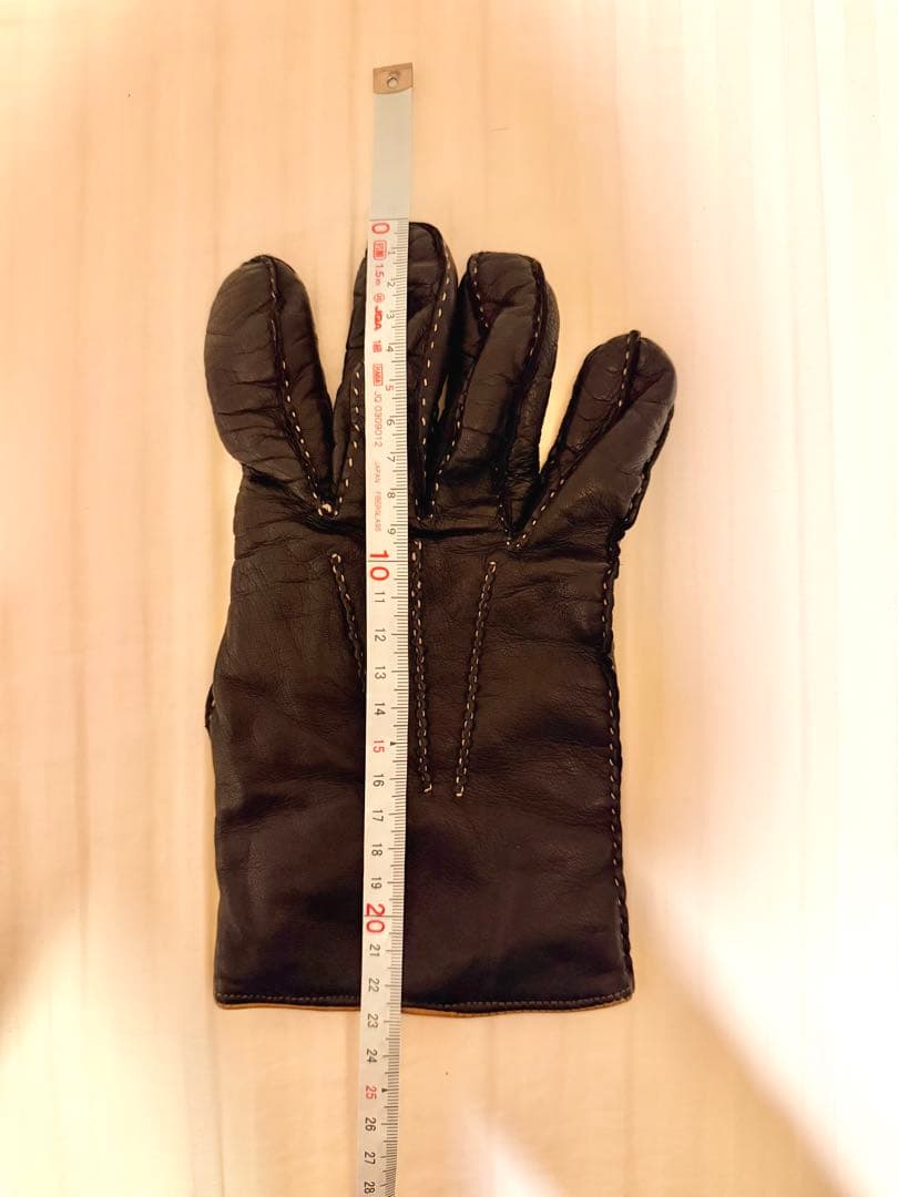 エルメネジルドゼニア レザー グローブ MADE IN ITALY