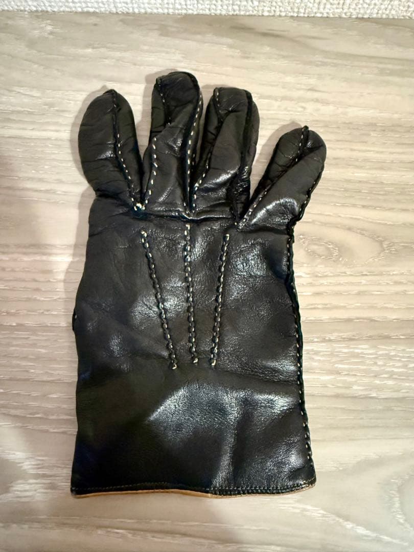 エルメネジルドゼニア レザー グローブ MADE IN ITALY