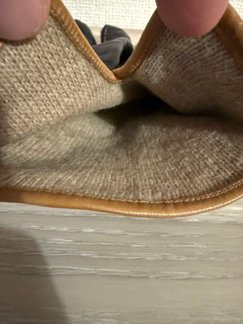 エルメネジルドゼニア レザー グローブ MADE IN ITALY