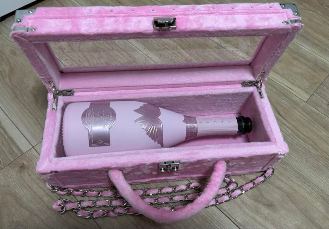 【空箱】【空瓶】エンジェル シャンパン ドゥミセック ピンク ファータイプ