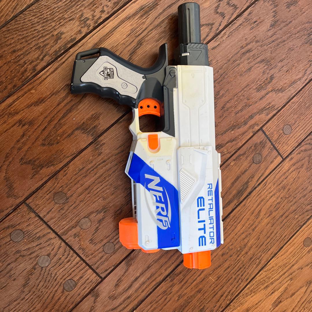 Nerf Elite 3丁セット アタッチメント・マガジン付き　ナーフ　エリート