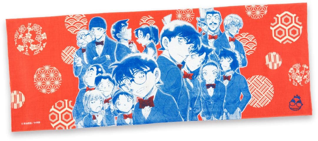 2024年　名探偵コナン　おせち　てぬぐい