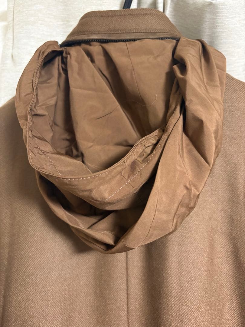 trjyv manzoni24 ウールカシミアフィールドジャケット50