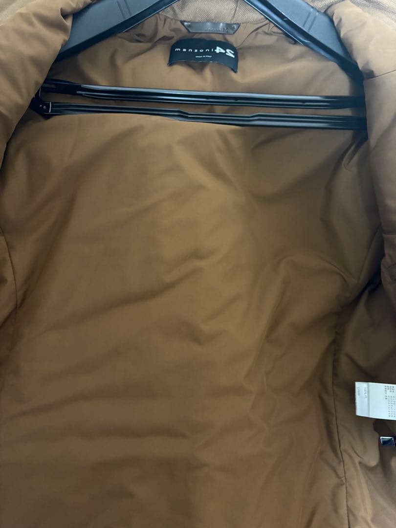 trjyv manzoni24 ウールカシミアフィールドジャケット50