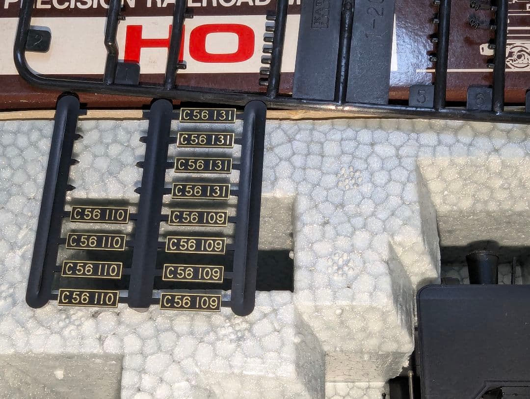 KATO　C56　蒸気機関車　【1-201】　HOゲージ　パーツ取付済み