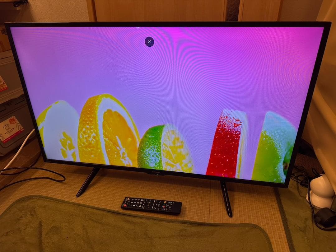 SHARP シャープ　42型　テレビ 2T-C42BE1 21年製　映り綺麗！