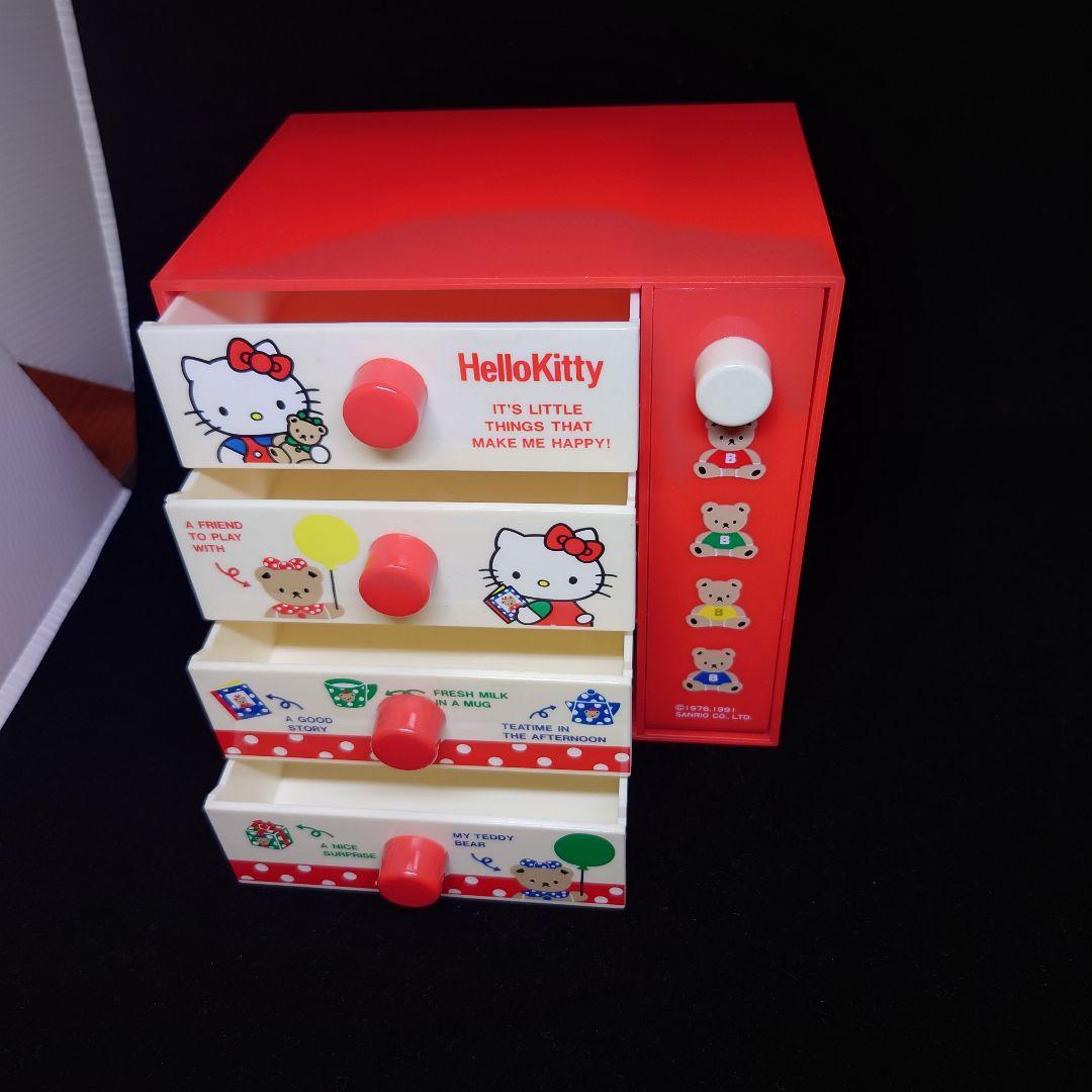 【ヴィンテージ】ハローキティ　レトロミニチェスト1976