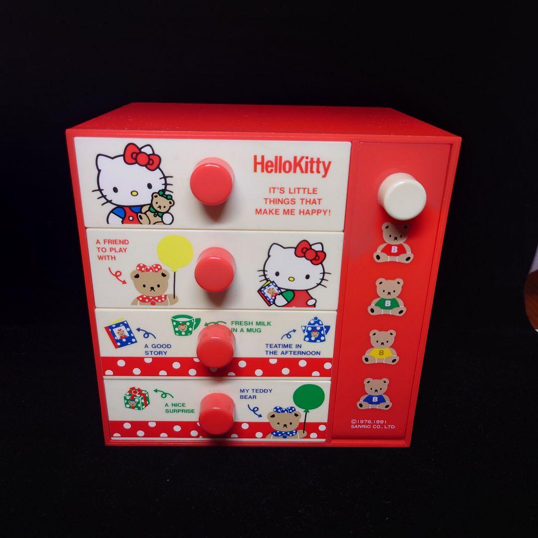 【ヴィンテージ】ハローキティ　レトロミニチェスト1976