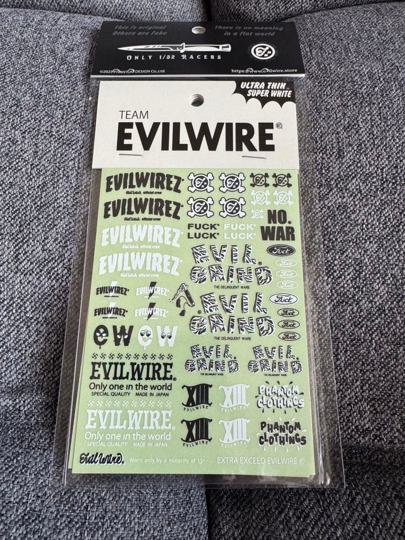 Evilwire ステッカー　タミヤ　ミニ四駆　ラジコン　イービルワイヤー