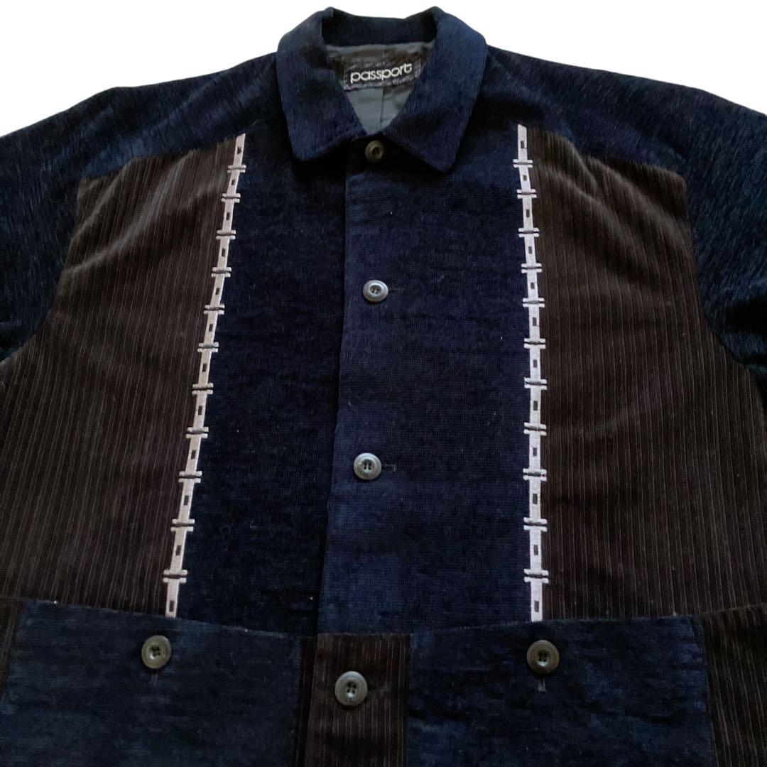 特大サイズ 90s ブラックコーデュロイセットアップ 上下 B系HIPHOP