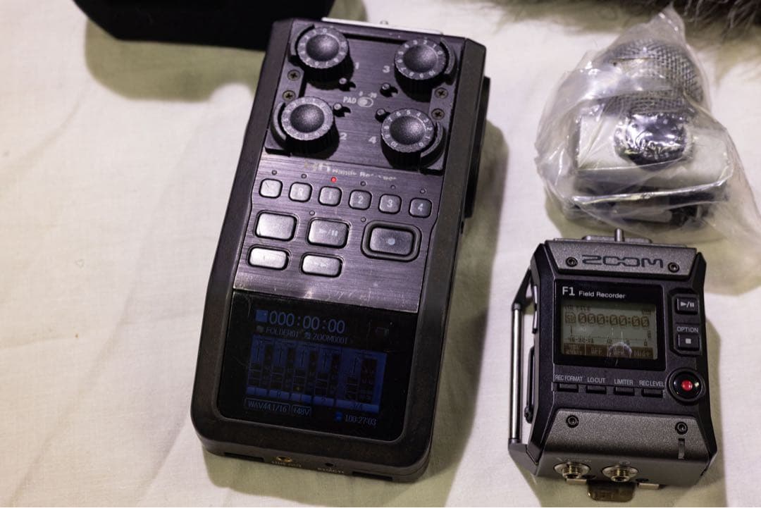 ZOOM F1 レコーダー セット H6はジャンク