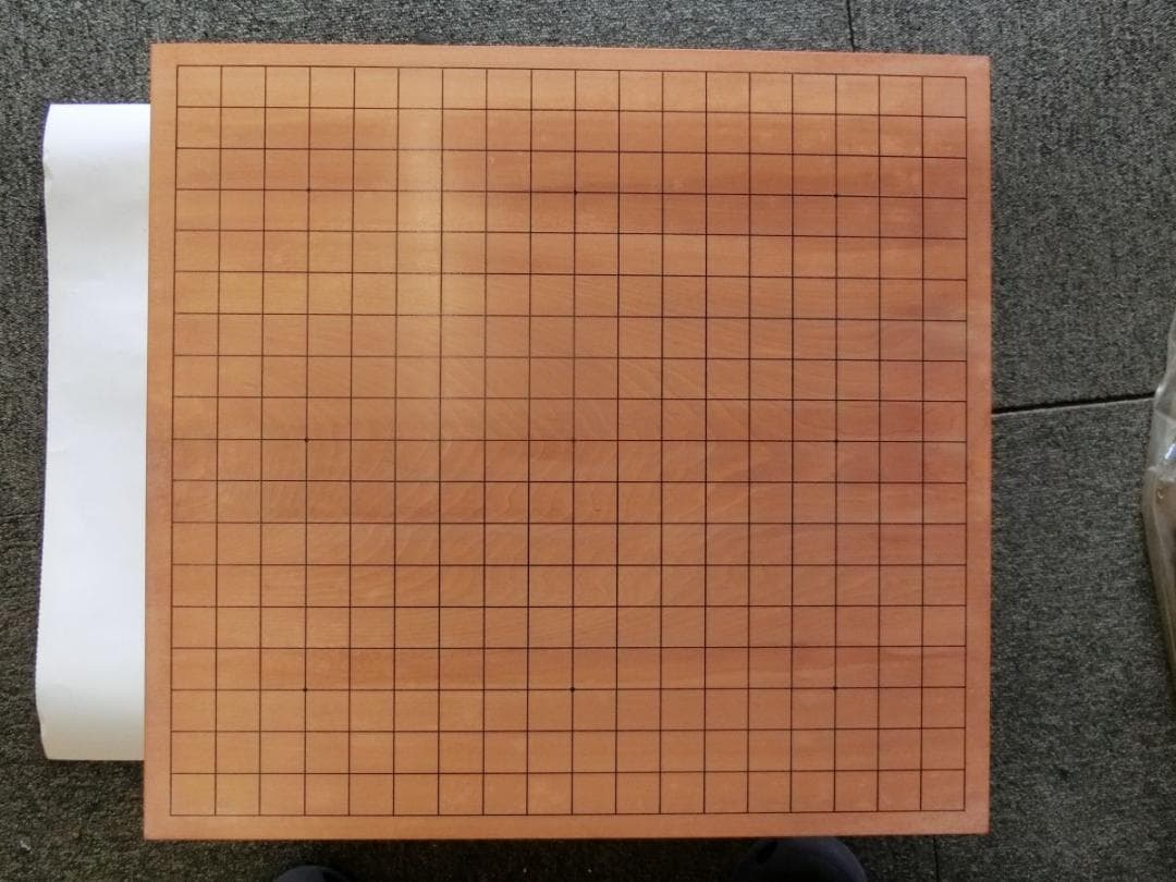 碁盤　脚付き盤　本桂