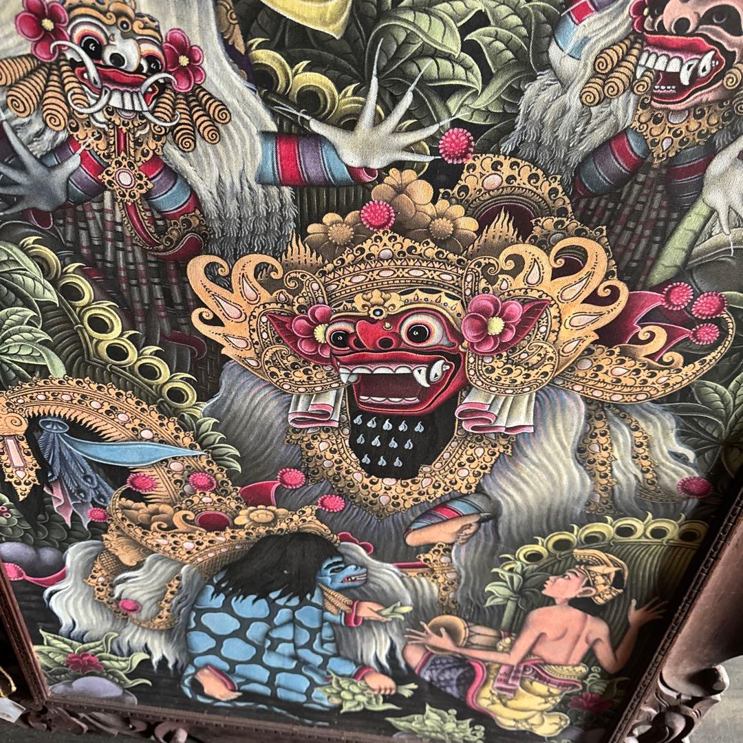 インドネシアバリ島 ガルーダ絵