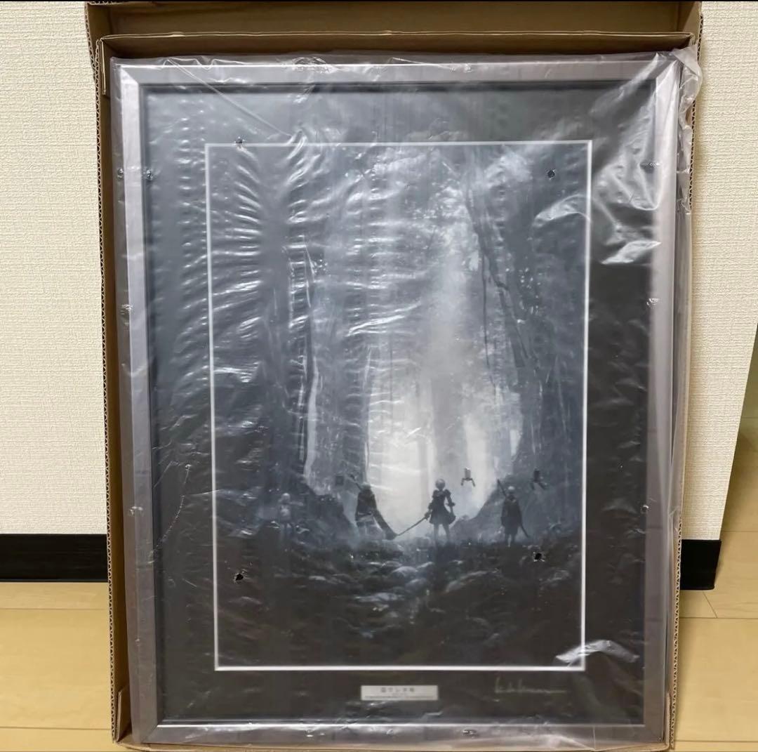 ニーアオートマタ　ニーアレプリカント　複製原画　NieR Art　囚ワレタ絆