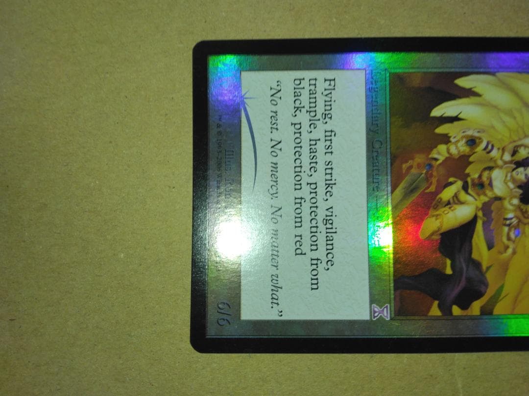 Foil 怒りの天使アクローマ Akroma, Angel of Wrath