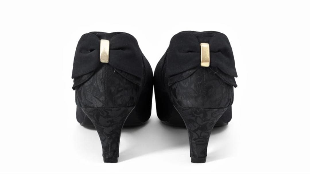 ※本日値下げ ドレスとリボン付き高ヒールのセット