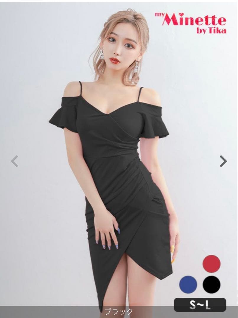 ※本日値下げ ドレスとリボン付き高ヒールのセット