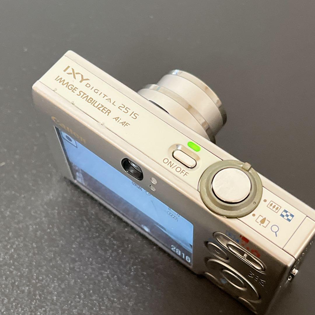 【動作確認済み】Canon キヤノン IXY DIGITAL 25IS デジカメ