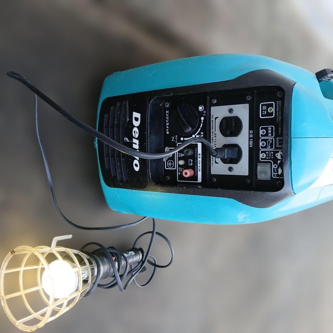 デンヨーインバーター発電機 GEー1400SSーIV　静音タイプ 作動確認済み