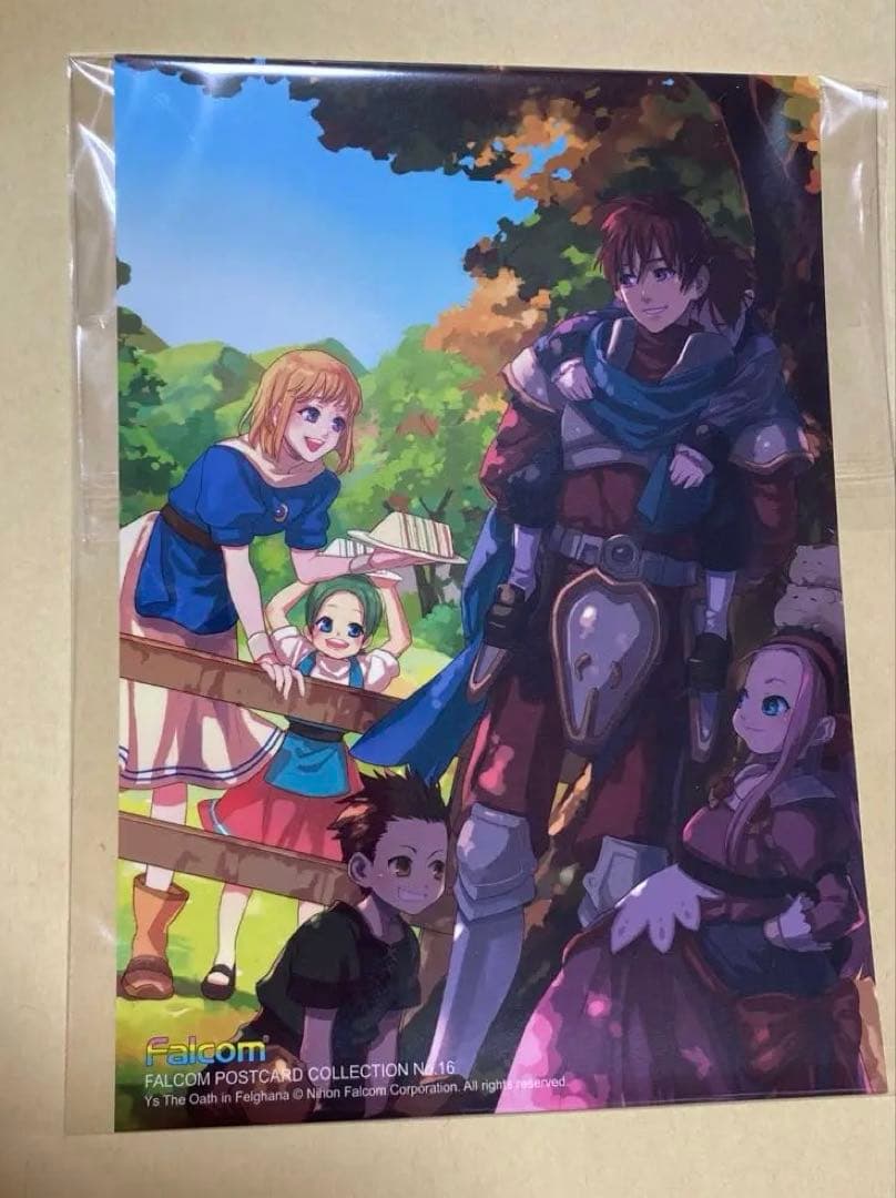 レア 2008年 日本ファルコム ゲーム ポストカード 8枚 まとめ売り