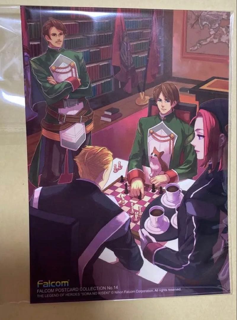 レア 2008年 日本ファルコム ゲーム ポストカード 8枚 まとめ売り