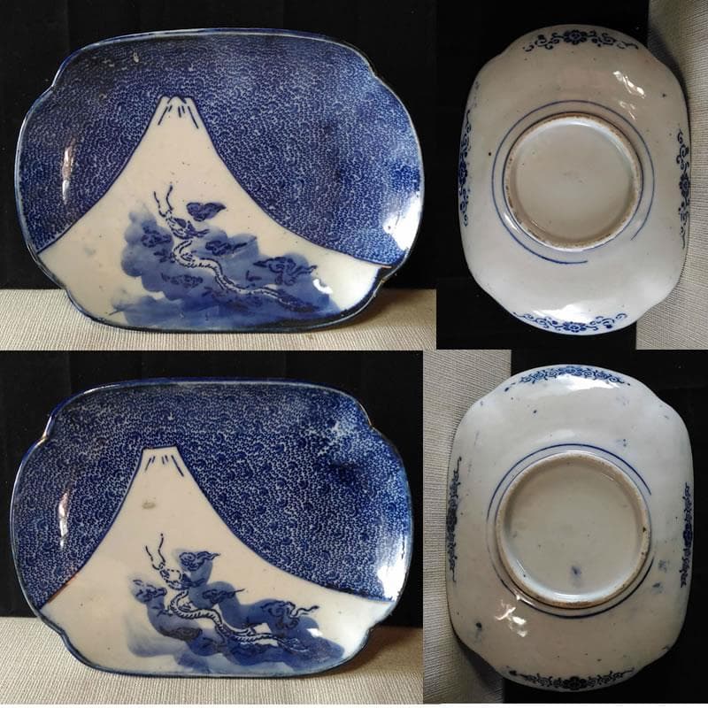 a507 古伊万里 印判手 皿 5枚