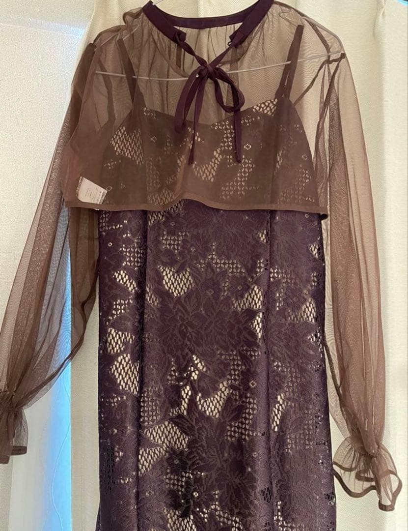 kana チュールボレロセット メニーウエイ パーティー ドレス 結婚式