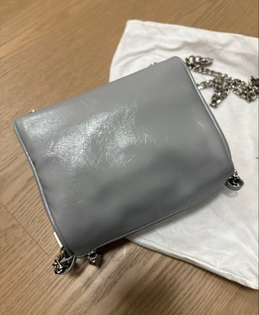 minimute グレー ショルダーバッグ