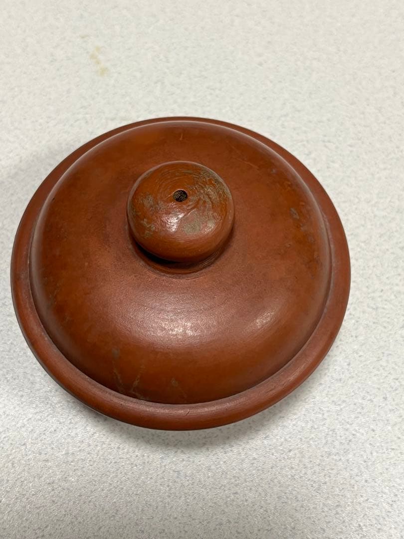 急須　ポット　茶器　朱泥