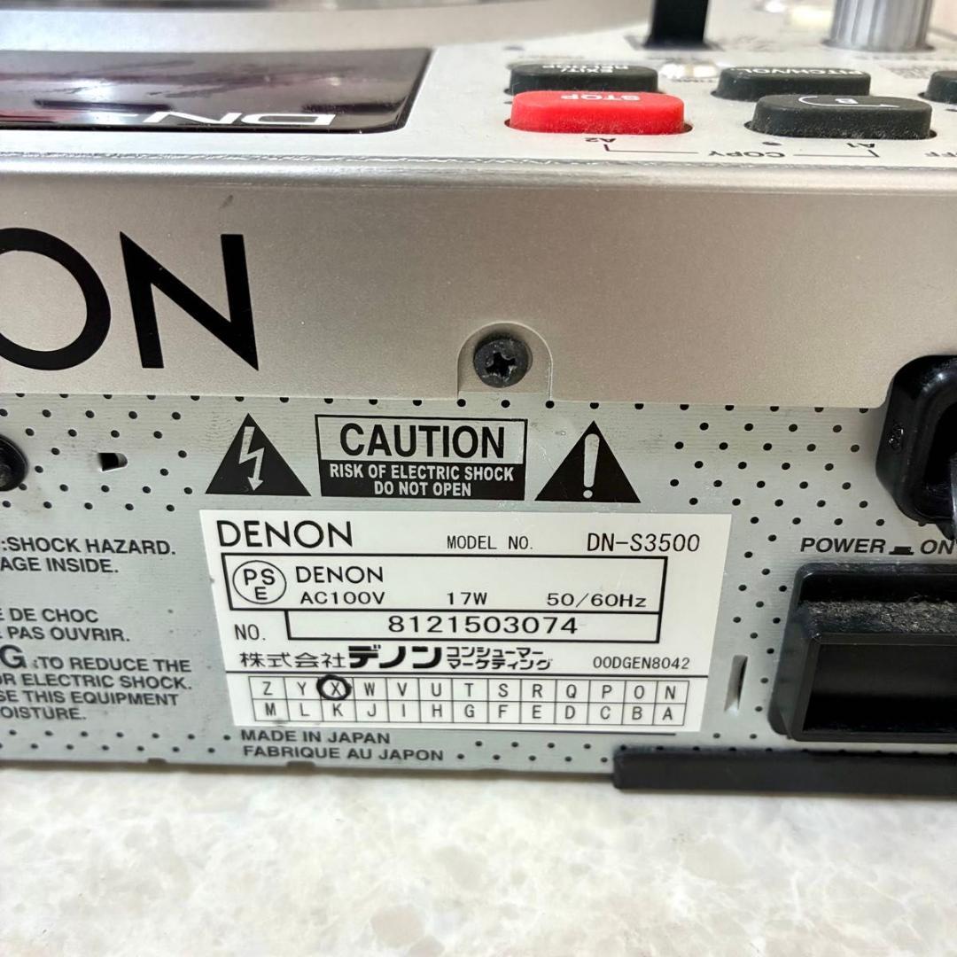DENON デノン DJ CDプレーヤー CDJ DN-S3500②