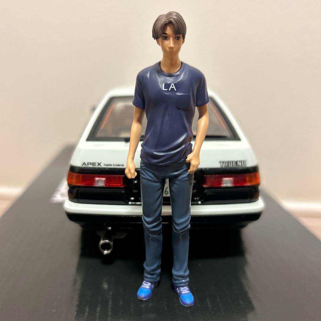 藤原とうふ店　AE86 藤原拓海　フィギュア　セット