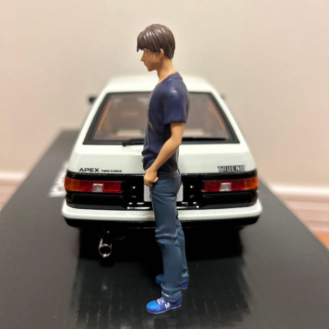 藤原とうふ店　AE86 藤原拓海　フィギュア　セット