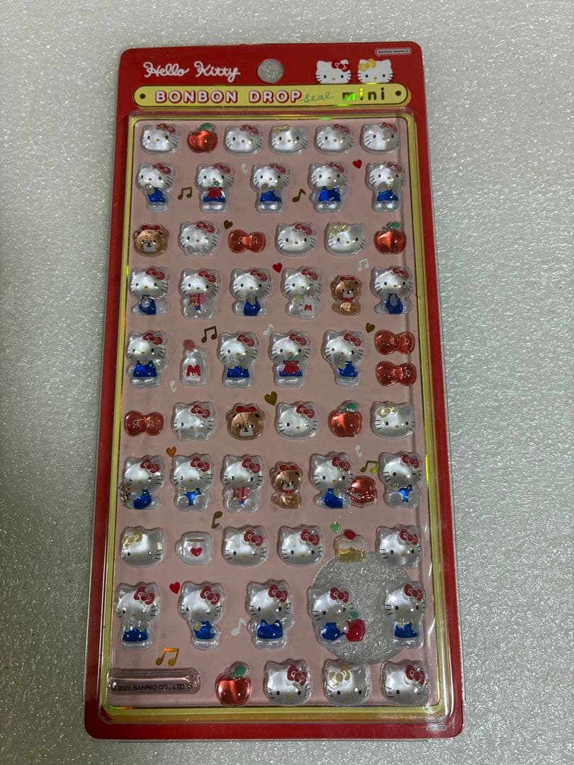ハローキティ ボンボンドロップ シール 8シートセット正規品