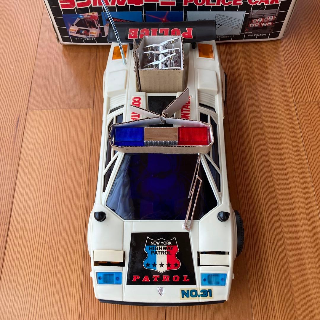 昭和レトロ ランボルギーニ ポリス カー