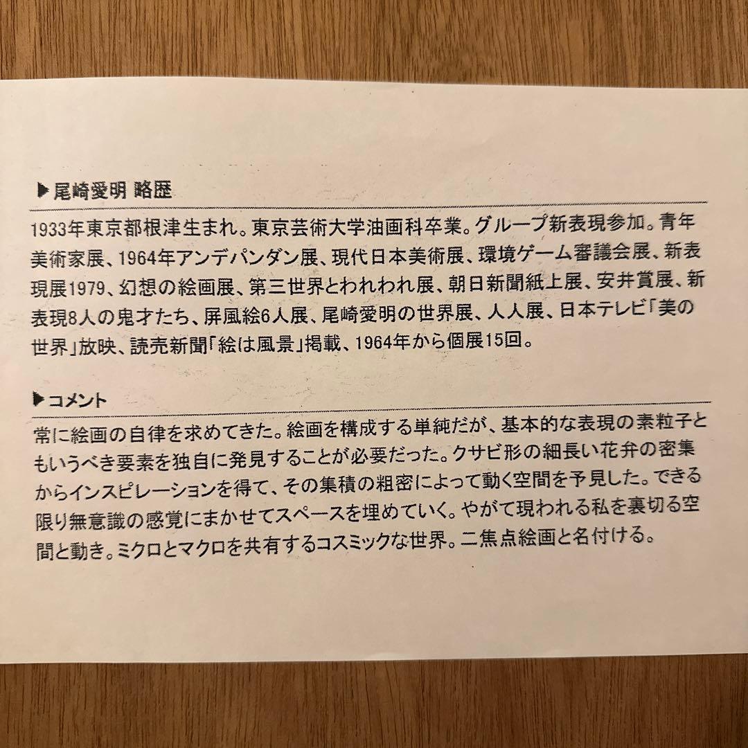 尾崎愛明　作　シルクスクリーン　版画　連続する裸体