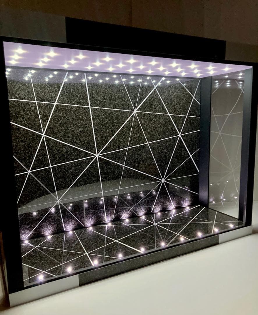 ay⭐︎⭐︎＊・みかげ石基調・ディスプレーBOX・ネオジオラマ