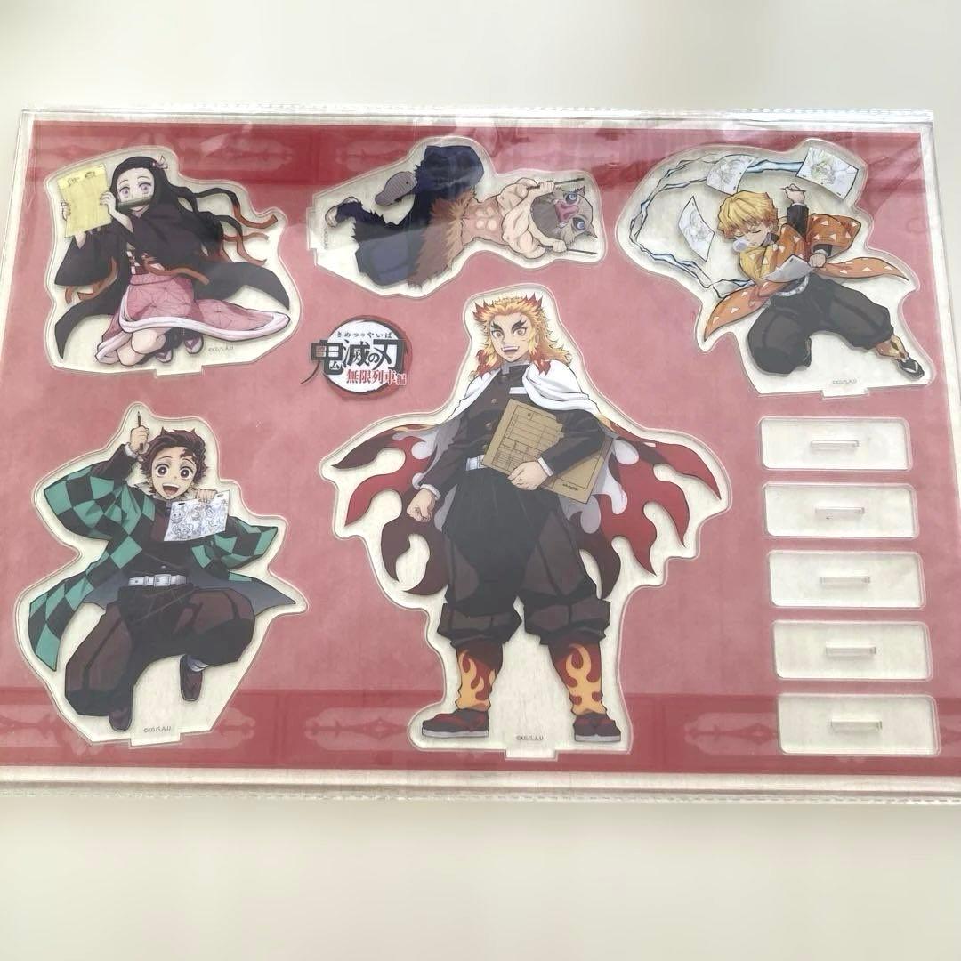 鬼滅の刃　煉獄炭治郎ねずこ善逸伊之助アクリルスタンド5体セット　新品未開封